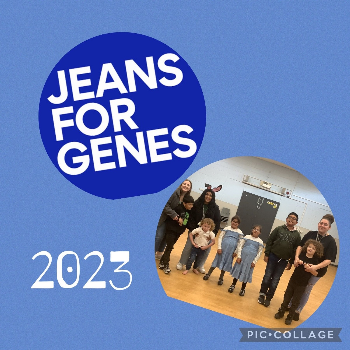 Kingsbury Academy Jeans for Genes day 2023